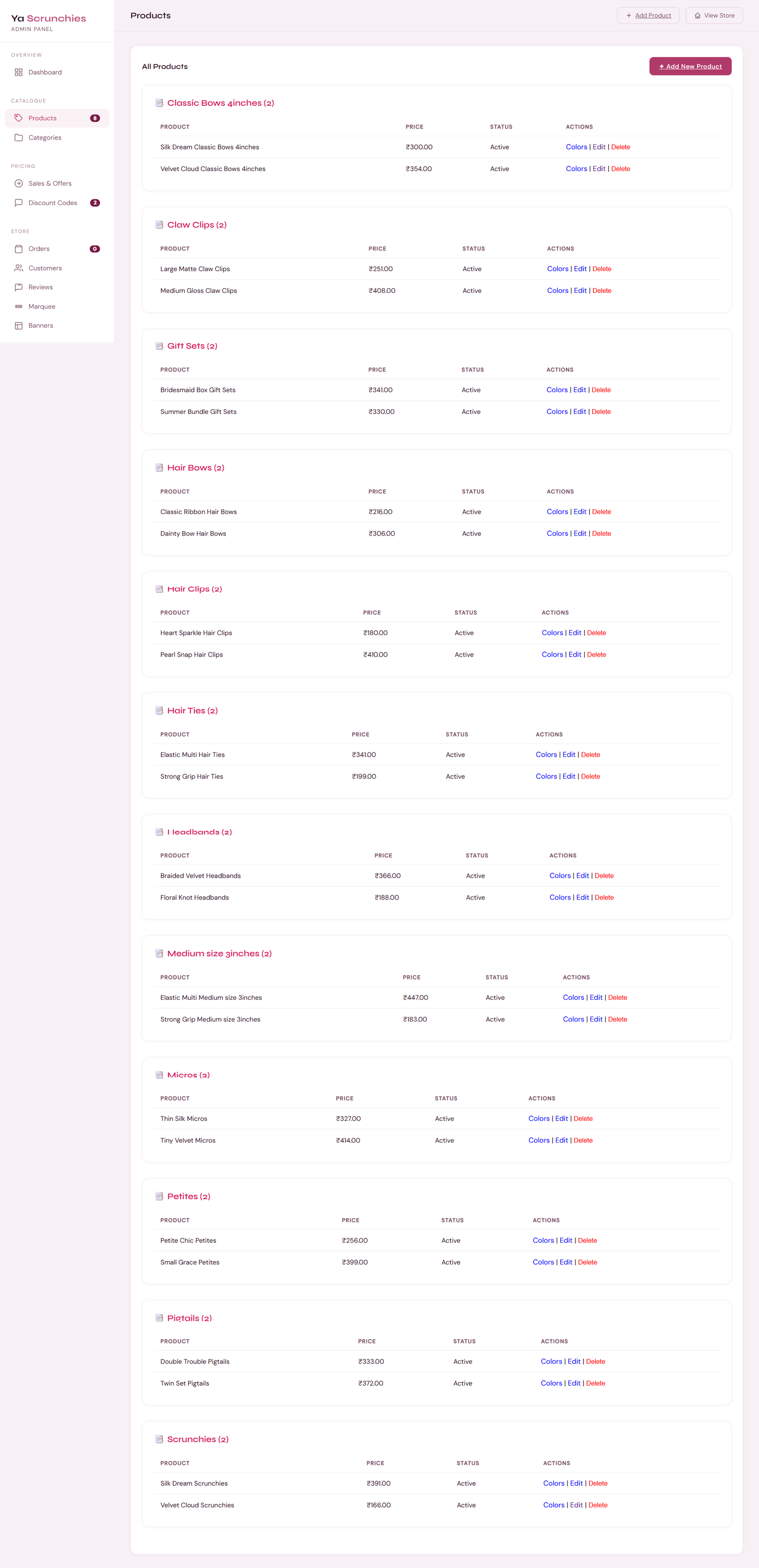 Gift Shop Ecommerce preview 6